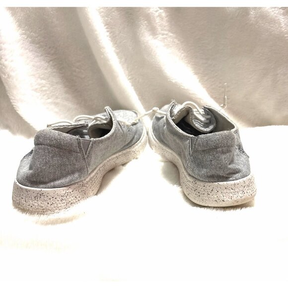 Bob’s by Sketcher women’s 9 Grey Skipper slip-on comfy shoe - Picture 3 of 6